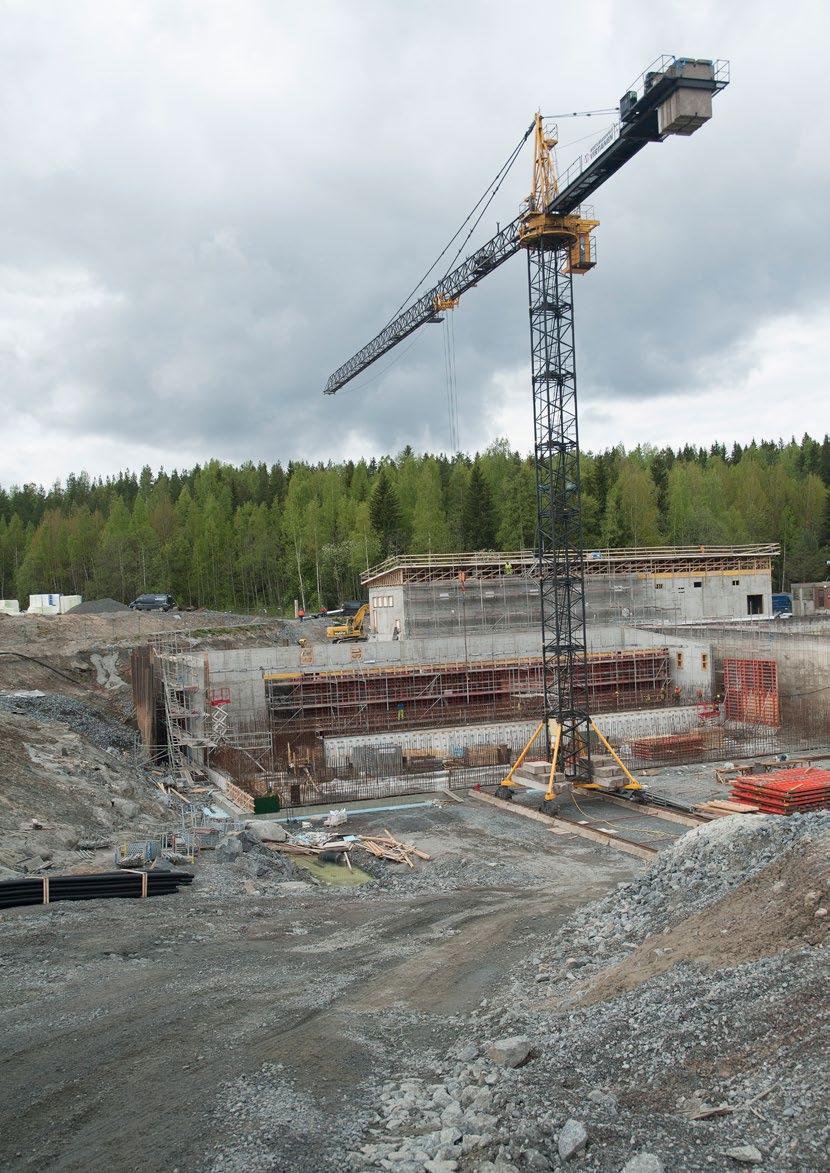 2 Uuden ilmastusaltaan rakennustyöt ovat täydessä vauhdissa.