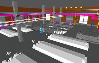 Nenäinniemen puhdistamon saneeraus- ja laajennusta rakennetaan 3D-suunnitelman mukaan Urakoitsijat ovat harjoitelleet 3D-suunnitelmien käyttöä työmaalla.
