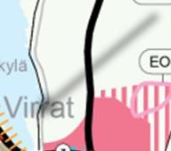 Osayleiskaava on oikeusvaikutteinen. Suunnittelualue on osoitettu pääosin palvelujen ja hallinnon alueeksi (P) ja osittain asuinpientalojen reservialueeksi (AP-res).