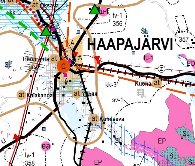 1. SUUNNITTELUALUE Asemakaavan muutoksen kohteena oleva alue sijaitsee Haapajärven kaupungin Roikolan (2.) kaupunginosassa Haapajärven ydinkeskustasta pohjoiseen Koulukadun ja Männistönkadun kulmassa.
