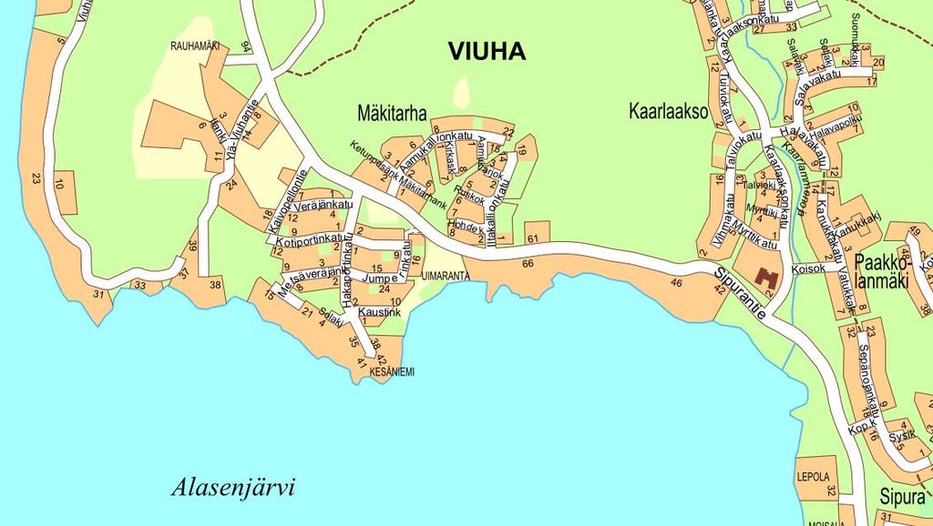 OAS A-2700 D/428/10.02.03.00.04/ 2 (5) ALOITE/HAKIJA Yrityskoulutus Oy/Timo Laine on hakenut asemakaavan muutosta omistamalleen tontille.