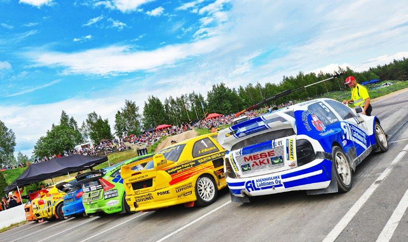 Sisältö 4 5 6 10 11 12 13 14 15 16 Rallicrossin SM-sarja Taistelu mestaruuksista alkaa!