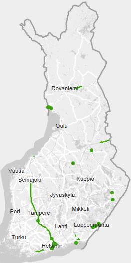 Korjausvelkaohjelma, ratakohteet Ratakohteet 2016-2018 Yht. 33 kohdetta, 223 milj. eur Ohjelma etenee suunnitellusti Työn alla 2016 mm.