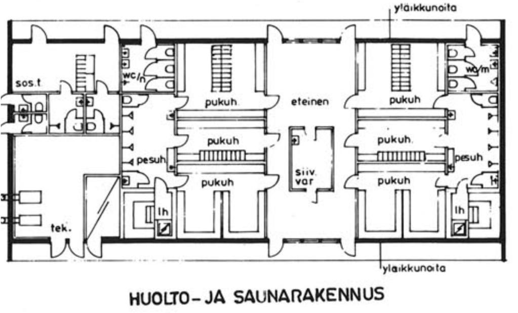 Asunto- ja toimisto käytössä.