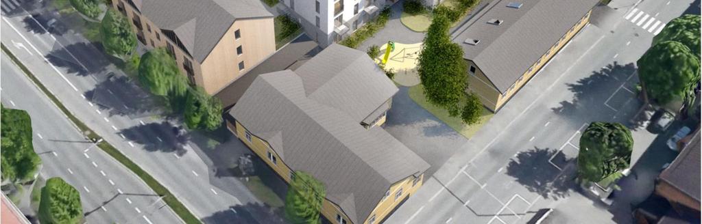 Rakennusten arkkitehtuuri vaikuttaa vanhanaikaiselta ja raskaalta.