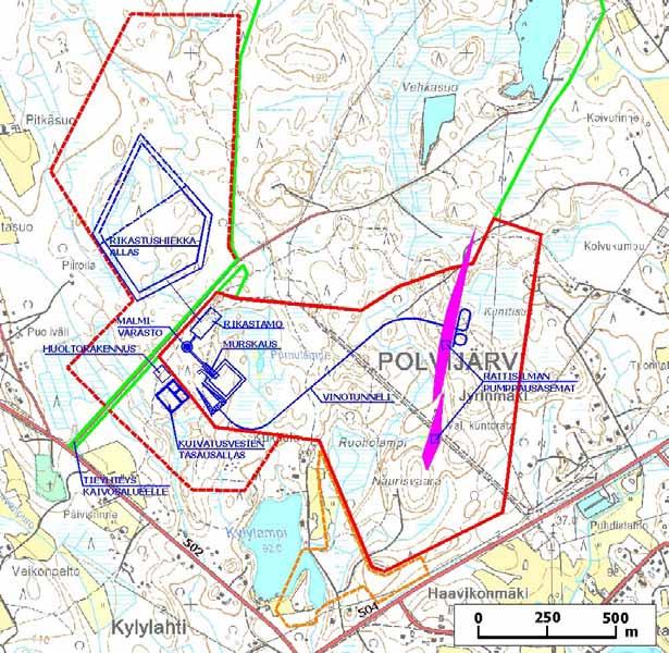 Kylylahden kaivos: Ympäristövaikutusten arviointiselostus 20/128 20 Kuva