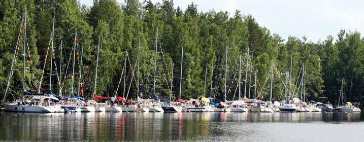 Perjantai-illasta lähtien veneet ovat Lahdessa Myllysaaressa.