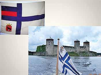Vaikka lippua ei ollutkaan vahvistettu, on todennäköistä, että käytössä oli oheisessa kuvassa olevan Airisto Segelsällskapin lipun kaltainen, jossa tangonpuoleisessa yläkulmassa oli Hämeen vaakuna.