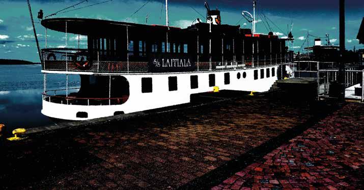 S/S Laitialalla nautittavan illallisen lomassa pääset tutustumaan todistusaineistoon tai voit seurata sivusta, miten rikos ratkeaa. ENSIESITYS perjantaina 9.6. klo 17 20.