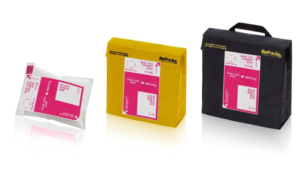 Palauta pakkaus - Repack Kuluttaja valitsee nettikaupassa RePackin tai kertakäyttöisen. RePack palautetaan postin välityksellä.