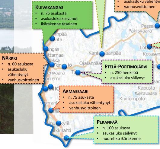 8 Väestö ja työpaikat Ylitornion kunnassa asui 4 291 henkeä vuoden 2015 lopussa.