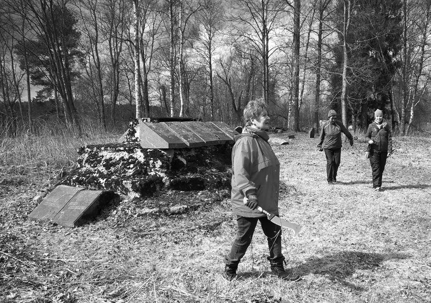 SEURASSA TAPAHTUU Talkoomatka Punamäen hautausmaalle 29.4. Nyt vesakoille kyytiä. Jääsken Punamäen hautausmaalla on risukkoa, joten teemme talkoomatkan hautausmaalle lauantaina 29.4. Ota mukaan omia työvälineitä; oksasakset, vesuri, lapio tai moottorisaha.