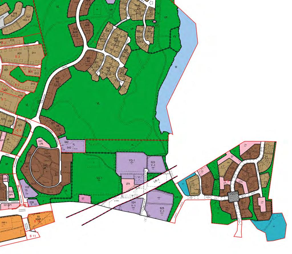 Asemakaava Kaava-alue on pääosin asemakaavoittamatonta aluetta. joka ympäröi T3 Pähkinälehdon asemakaavaa (lainvoimainen 2011).