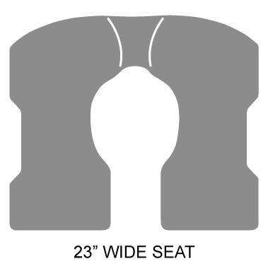 2.3. Muotoiltu istuin Kaikkien Raz-suihkutuolien ainutlaatuinen istuin on suunniteltu avustamaan lantion tukemisessa ja muotoiltu vähentämään painetta.