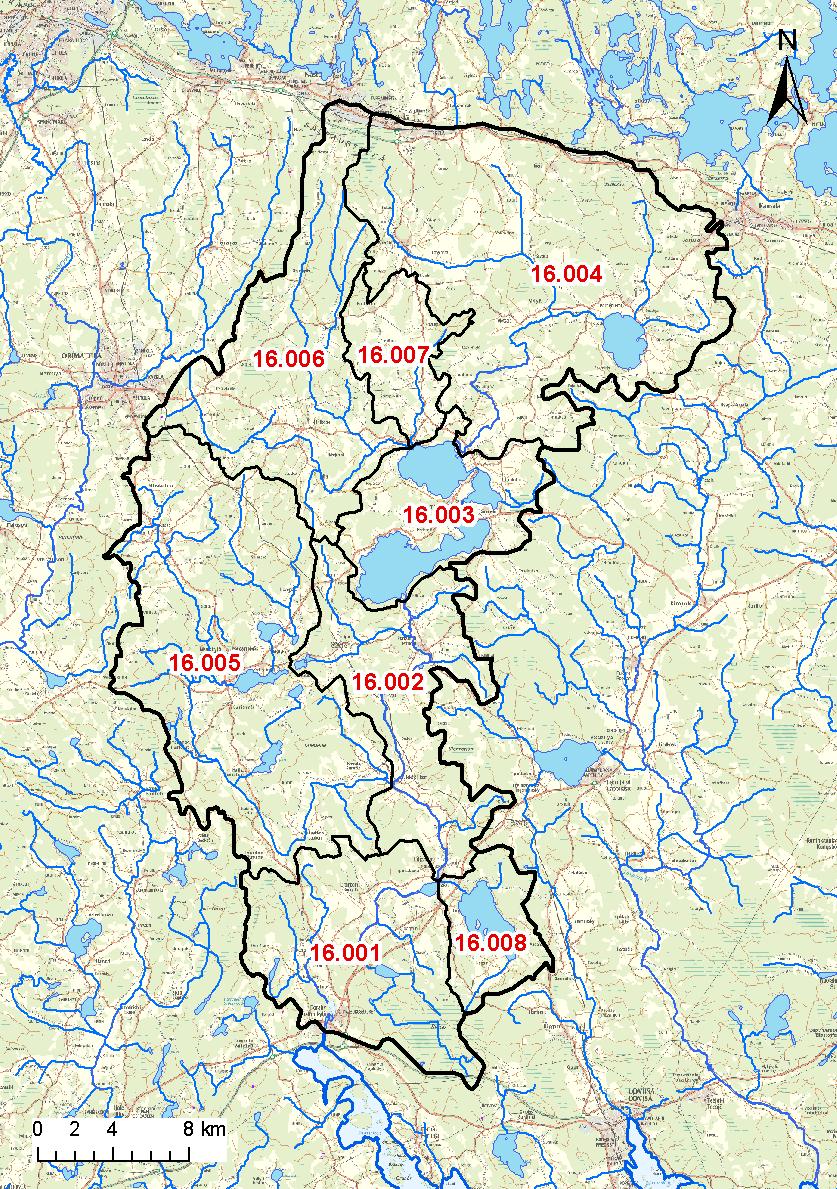 2 2 Vesistöalueen kuvaus 2.1 Hydrologia Koskenkylänjoen vesistöalue sijaitsee itäisellä Uudellamaalla pääosin Loviisan kaupungin sekä Myrskylän ja Lapinjärven kuntien alueilla.