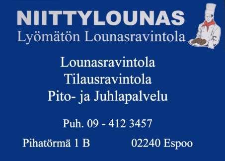 Autokorjaamo Matinkylän Auto Oy vuodesta 1957 Tuomo Saaristo puh.
