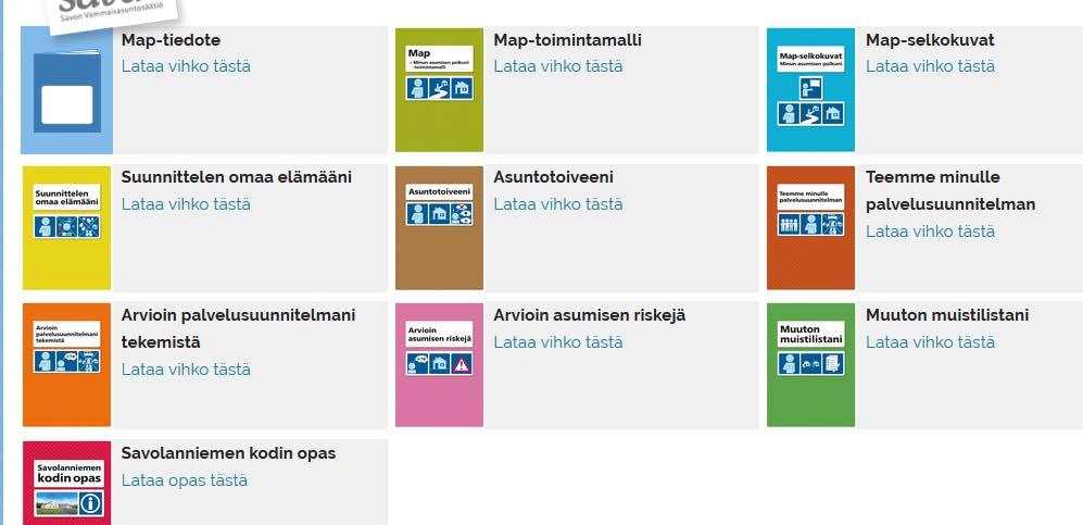 Savas, materiaalit http://www.savas.