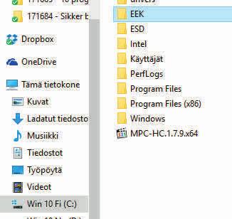 Kopioi kansio usb-muistille, jotta voit käyttää ohjelmaa toisella tietokoneella.