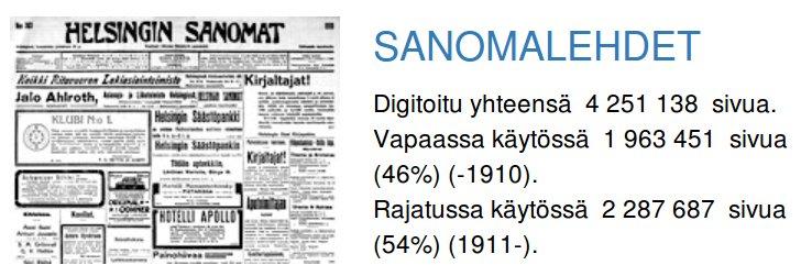 Aineistojen digitointi: esimerkkinä Kansalliskirjaston