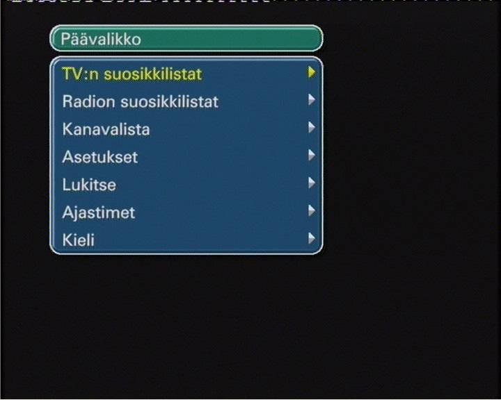 17 4.3 Testilaitteiston analysointi 4.3.1 XSAT CDTV410 1. Palvelun tilan näkyvyys a. Tiedänkö missä tilassa käyttöliittymä on? Missä olen ja minne voin siirtyä?