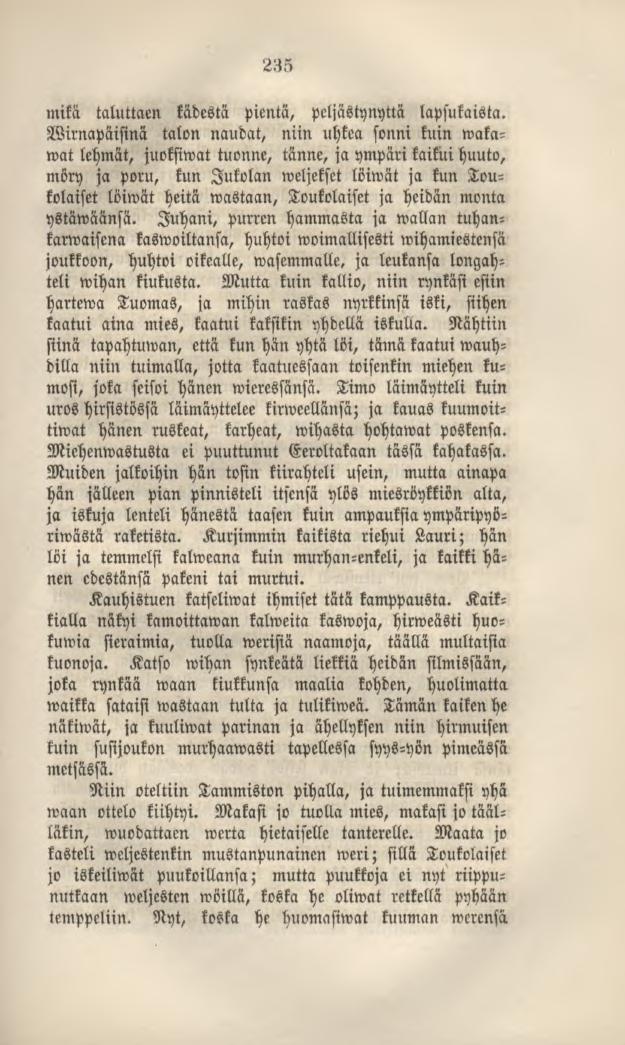 mikä taluttaen kädestä Wirnapäisinä 235 pientä, peljästynyttä lapsukaista.