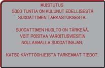 Vianetsintä Liittyvät viestit (jatkuu) Viesti Kuvaus Sisäinen lämpötila on nousussa. Projektori toimii alhaisella virralla.