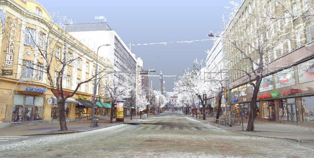 18 Kuva 7. Pistepilvi Tampereen Hämeenkadulta (Tammi 2014)