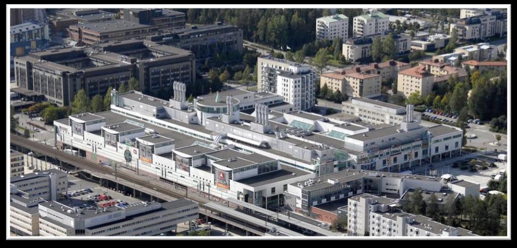 22 Kuva 9. Kauppakeskus Myyrmanni, Vantaa (kuvalähde: Citycon Oyj) Taulukko 3.