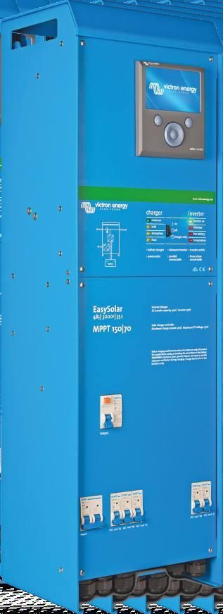 EasySolar 3000 VA 3000 VA Inver eri/laturi 70 A aurinkopaneeli sää mellä 5000 VA Inver eri/laturi 100 A aurinkopaneeli sää mellä Victron Energyn uusi EasySolar inver eri/laturi yhdistelmälaite on