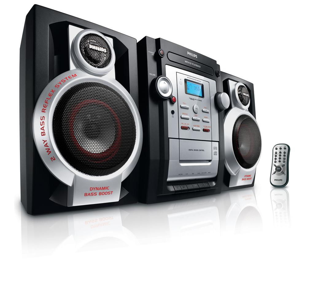 MP3-CD Mini Hi-Fi System FWM143 Register your product and get support at www.philips.