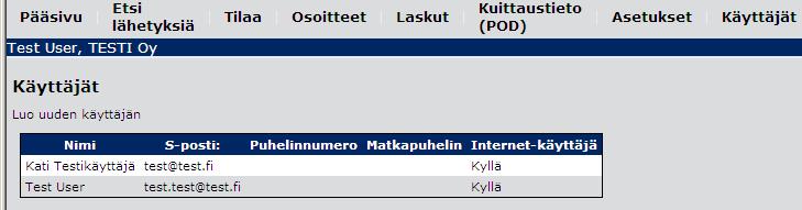 Uudenmaan Pikakuljetus Oy 14(16) UPK 24/7 -OHJE PÄÄKÄYTTÄJÄLLE Yrityksen yhdelle tai useammalle käyttäjälle voidaan antaa ns.