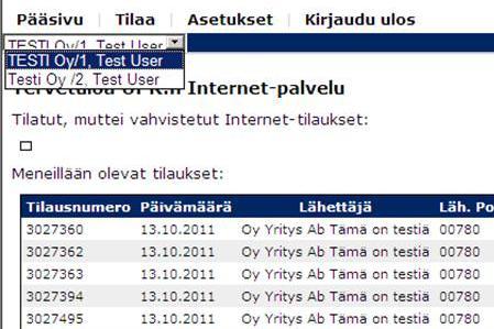 Uudenmaan Pikakuljetus Oy 16(16) UPK 24/7 -OHJE Kartat Tilausten näkyminen kartalla (ei käytössä) Asetukset Oikeus vaihtaa salasanaa, oikeus muokata tilausten oletusasetuksia Käyttäjien hallinta