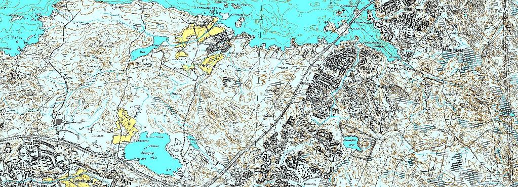 pohjakarttaan Pirkanmaan maakuntamuseo valvontakohteen viitteellinen sijainti