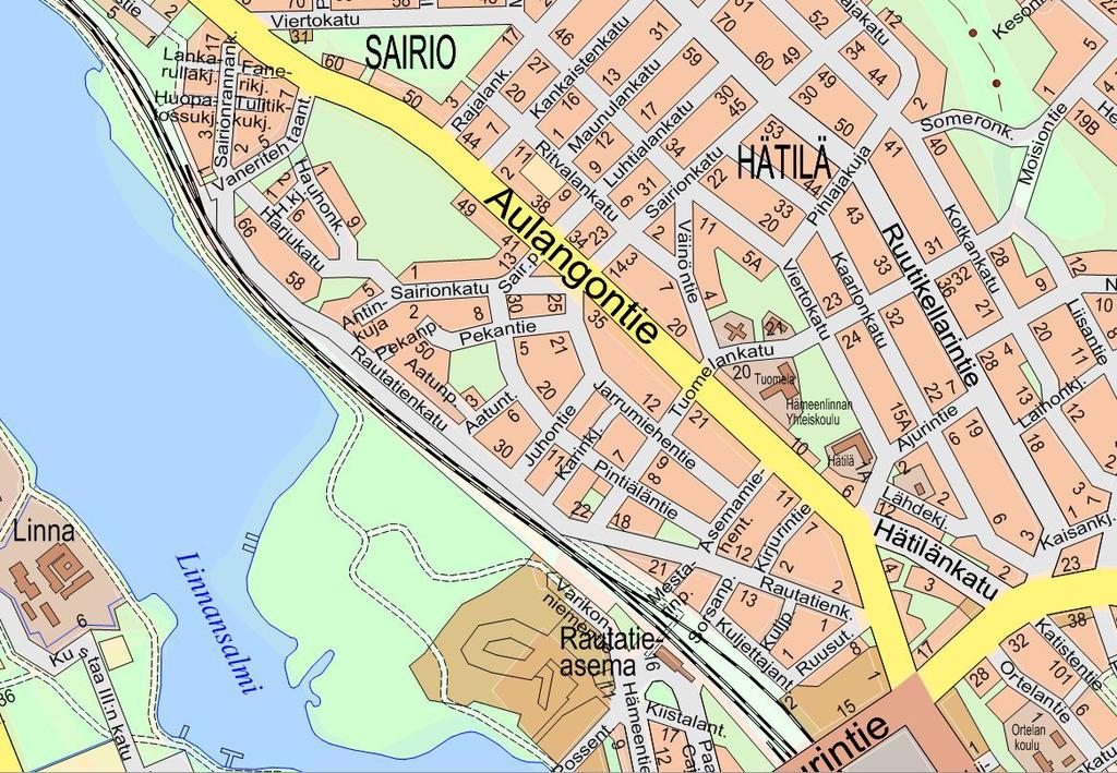 ASEMAKAAVAN SELOSTUS 2533 RITVALANKATU 3 asemakaavan muutos 15 kaup.osa Hätilä, kortteli 35, tontti 316.