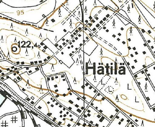 Ritvalankatu 3 ja sen lähistön tonttien rakentamismahdollisuuksia vuonna 1970 tehty kaavamuutos ei muuttanut oleellisesti, mistä syystä niitä ei ole otettu mukaan Hätilä I ja Hätilä II