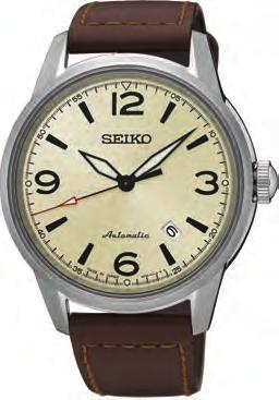 4R35 - nahkaranne - päivämääränäyttö 4 954628 203670 SRPA16J1 PRESAGE AUTOMATIC kaliiperi: 4R35 - rose teräs -