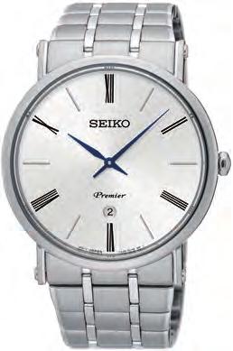 Seiko Elite kuvasto - Talvi 2017 - Premier miehet 4 954628 205605 SKP391P1 kaliiperi: 7N39 - valkoinen taulu - Ø 40,7