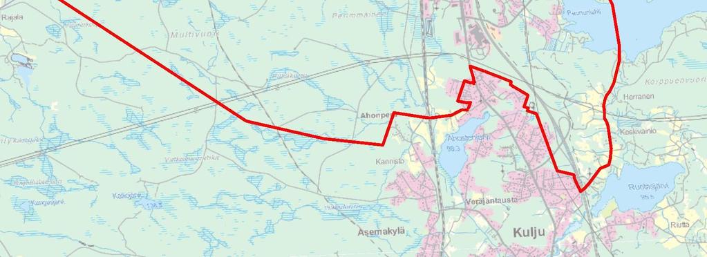 Marjamäen osayleiskaava ei ole kaikilta osin toteutunut alun perin kaavaillussa muodossa.