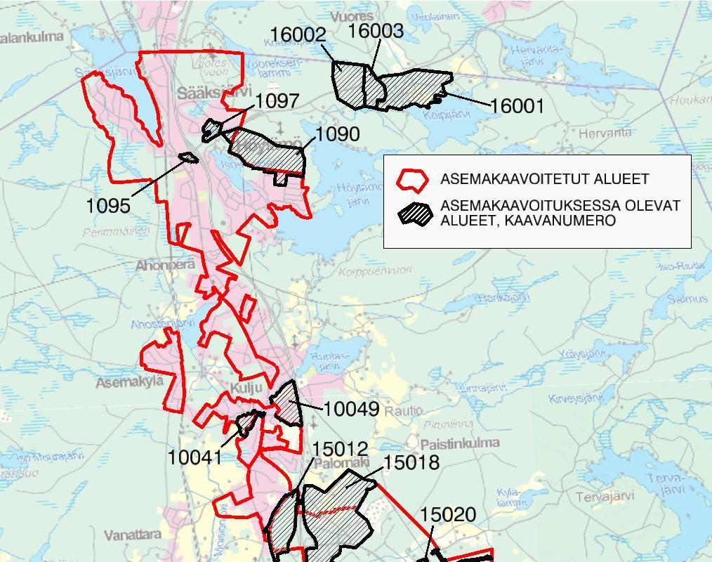 ASEMAKAAVOITUS Asemakaava ohjaa yksityiskohtaisesti toimintojen sijoittamista sekä