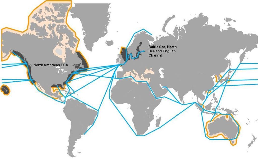 LIITE 7 Wärtsilä Hybrid scrubber 5(18) Economical study 24 November 2013 Currently, there are three designated IMO Emission Control Areas (ECAs) in effect globally.