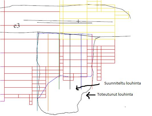 56 (79) Kuva 49. E-3 leikkaus.