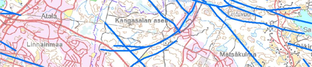 Alueen länsiosassa on hiesuvaltaista aluetta ja alueella on myös saraturvevaltaisia pienehköjä suoalueita. 4. TUTKIMUKSET 4.