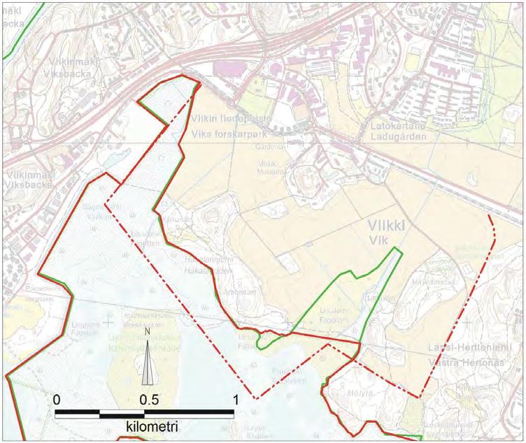 1.5 Maanomistus vaikuttaa alueen hoitoon Natura 2000 -alueen maanomistajat ovat Helsingin kaupunki ja Suomen valtio (kuva 1.2), jonka maita hallinnoi Senaatti-kiinteistöt liikelaitos.