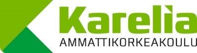 Opaslehtinen on tehty Karelia-ammattikorkeakoulun opinnäytetyötuotoksena 2017.