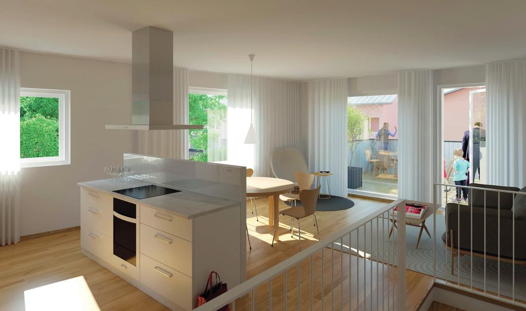 HANKETIEDOT: Taiteilijan näkemys asunnosta H47 Yhtiö Asunto Oy Helsingin Alppipiha Kyytimiehenkatu 1 00770 Helsinki Huoneistot: 1h+kt 28-38 m2 21 kpl 2h+kt 44-47 m2 9 kpl 2-3h+kt 51 m2 2 kpl 3h+kt