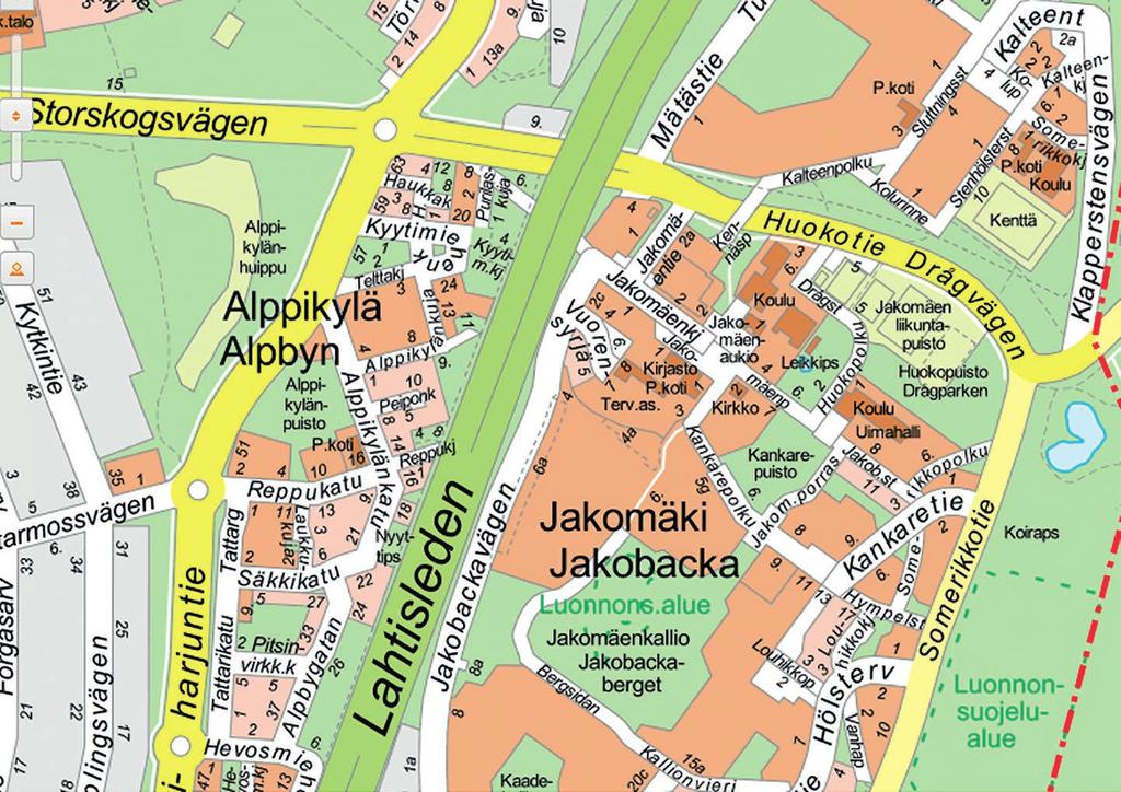 8 7 1 6 3 2 4 5 KOHTEET KARTALLA: 1.