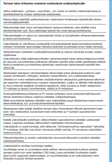 URAKKAOHJELMAMALLI LIITE 1