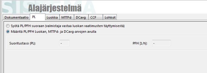 51 vellettavat toimenpiteet CCF:än arvioimiseksi. Tämän jälkeen kirjastopainiketta klikkaamalla päästään hakemaan em.