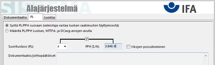 57 5.1.6 Taajuusmuuttaja Lisätään laskelmaan kohdan 4.5.2 taajuusmuuttajakäytöt. Taajuusmuuttajien STOtuloja ohjaavat releet syötetään laskelmaan muuten samoin kuin kohdan 5.1.5 kontaktorit.