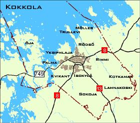 Kuva 1. Suunnittelualueen sijainti. Bild 1. Planeringsområdets läge. PERUS- JA TUNNISTETIEDOT Tämä ranta-asemakaavan selostus koskee 1.9.2015 päivättyä ranta-asemakaavakarttaa.